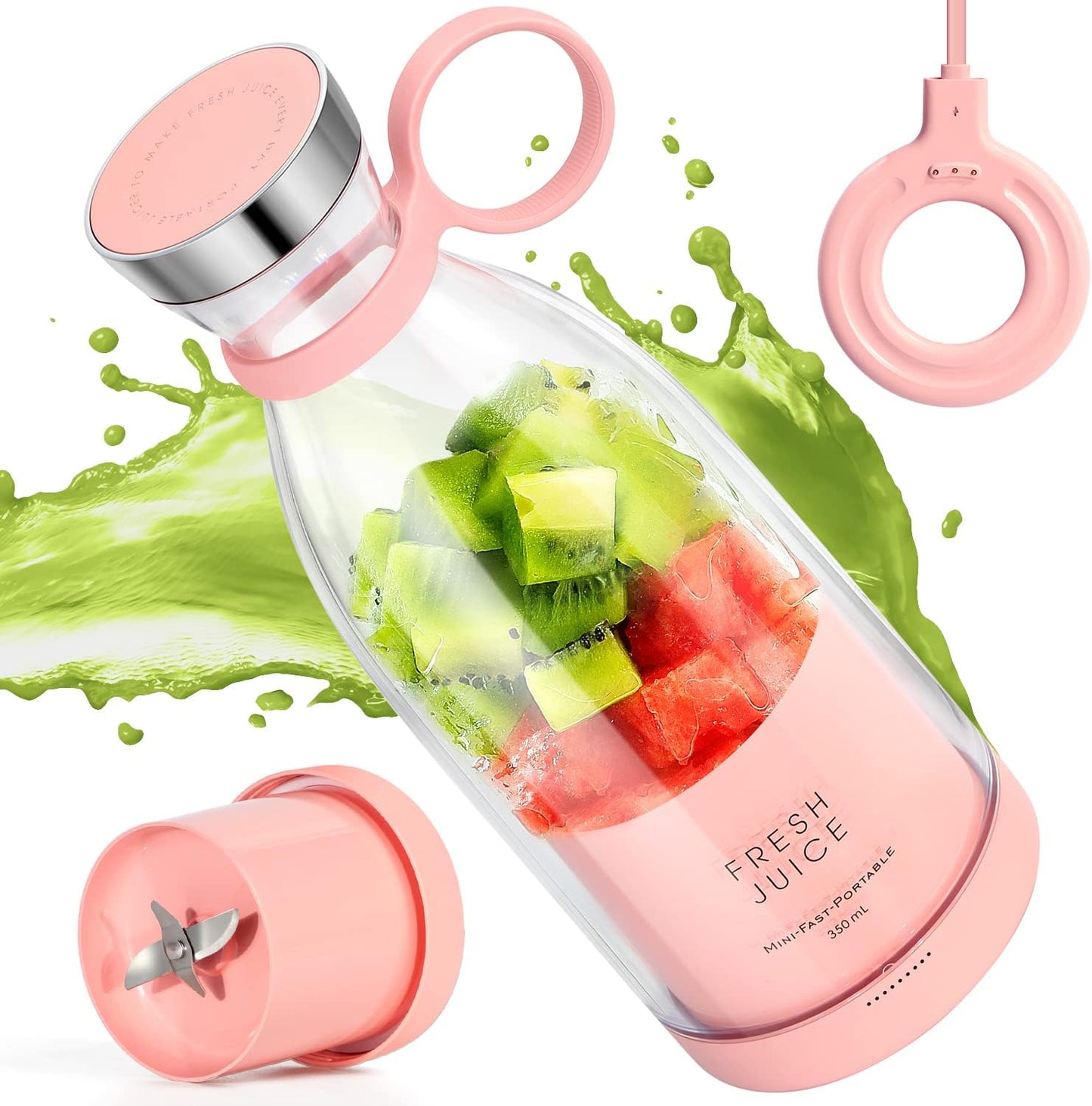 Fresh Juice Portable Wireless Electric Blender