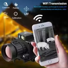 Monocular Tactical Reticle Thermal Imaging 4 Pseudo-Color Clip-on Thermal